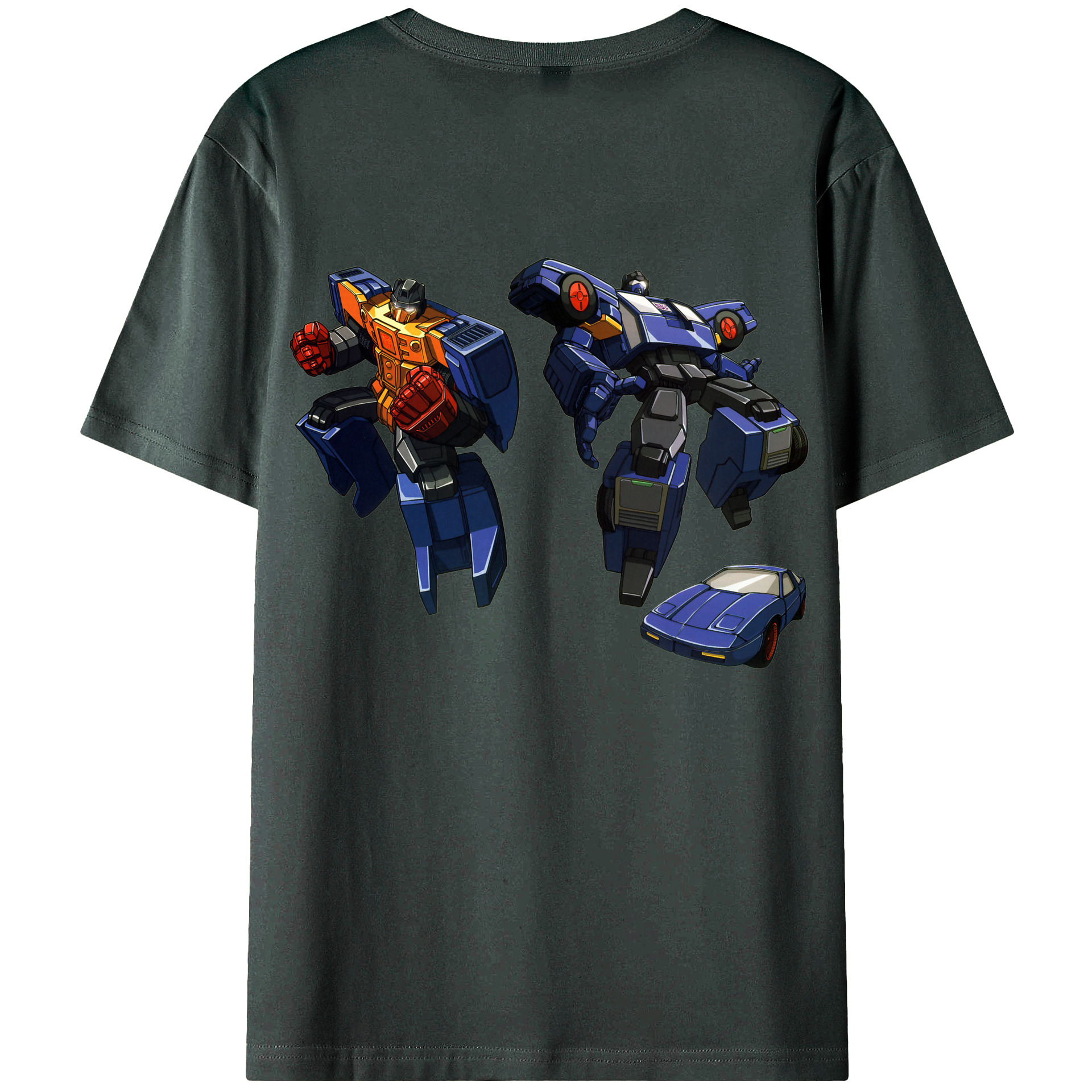 （画像用）  綿100％ メンズ半袖Tシャツ（バックプリント） 通気性